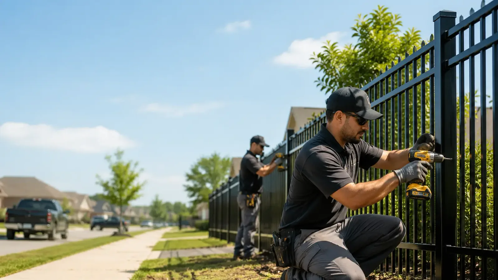 Metal Fence Installation in Chattanooga, TN